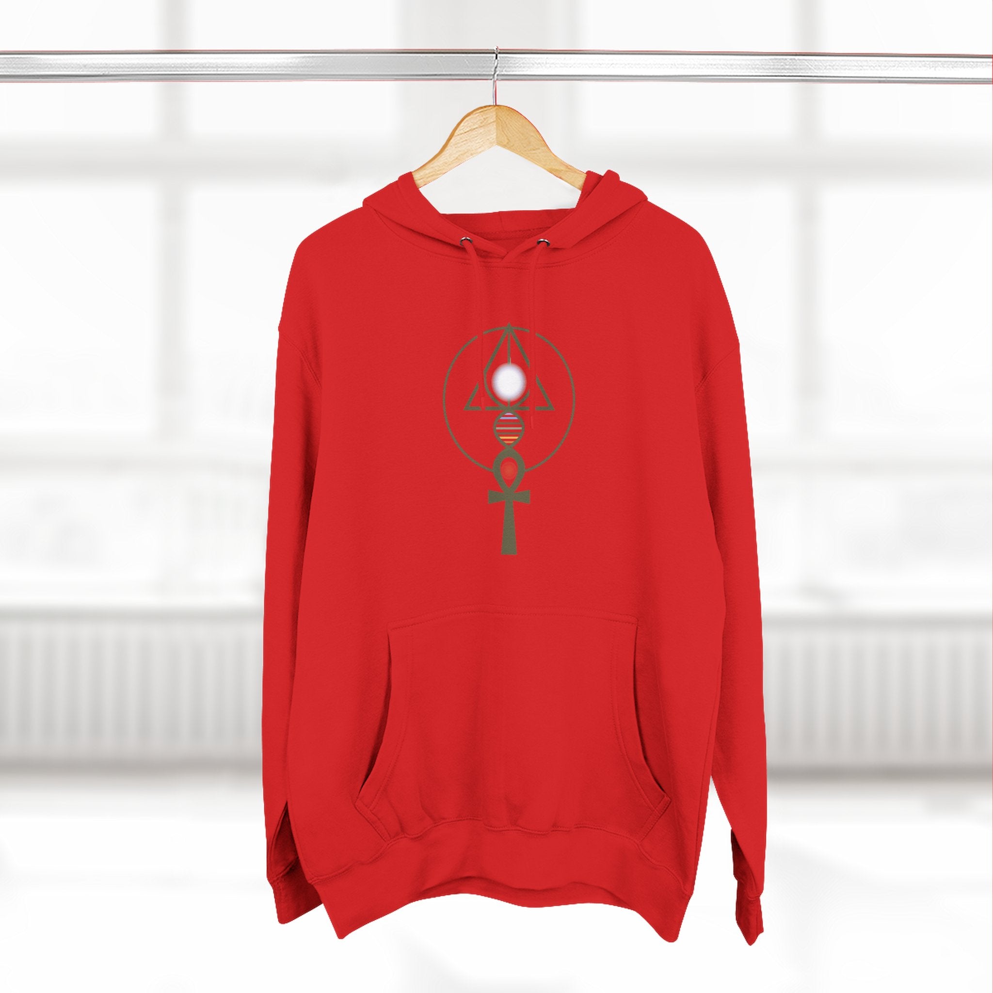 Hoodie -  Activated BLC Symbol & "Unexpected Money Code" Binary Design