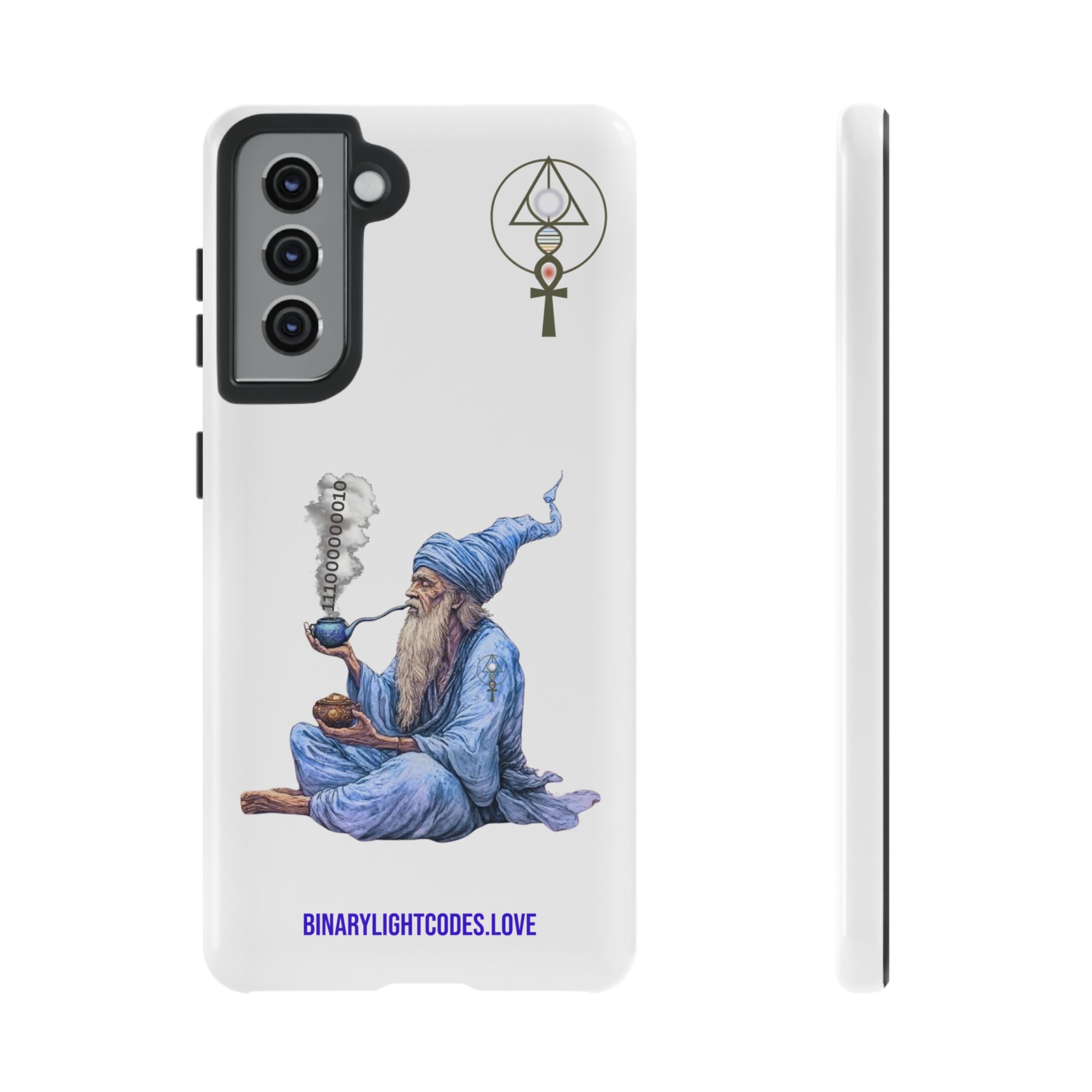 Binary Wizard Phone Case - Legacy Key in Smoke