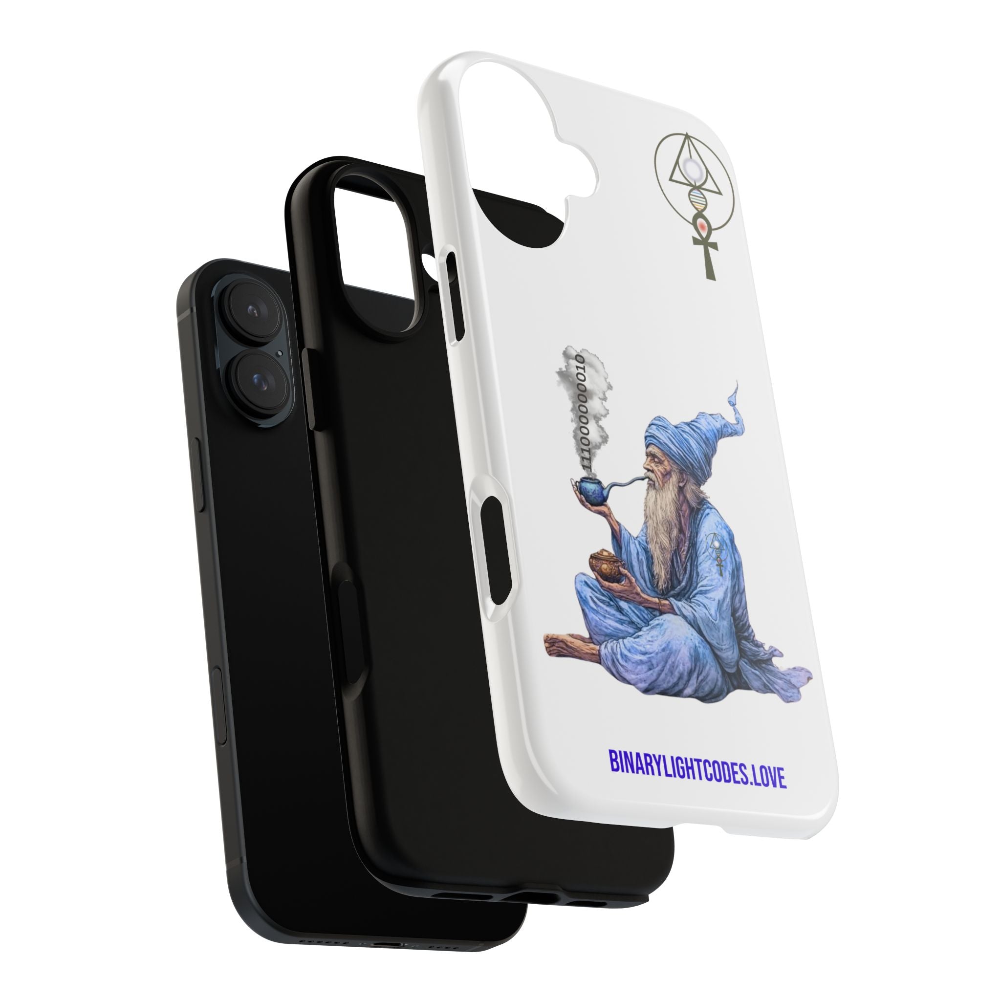 Binary Wizard Phone Case - Legacy Key in Smoke