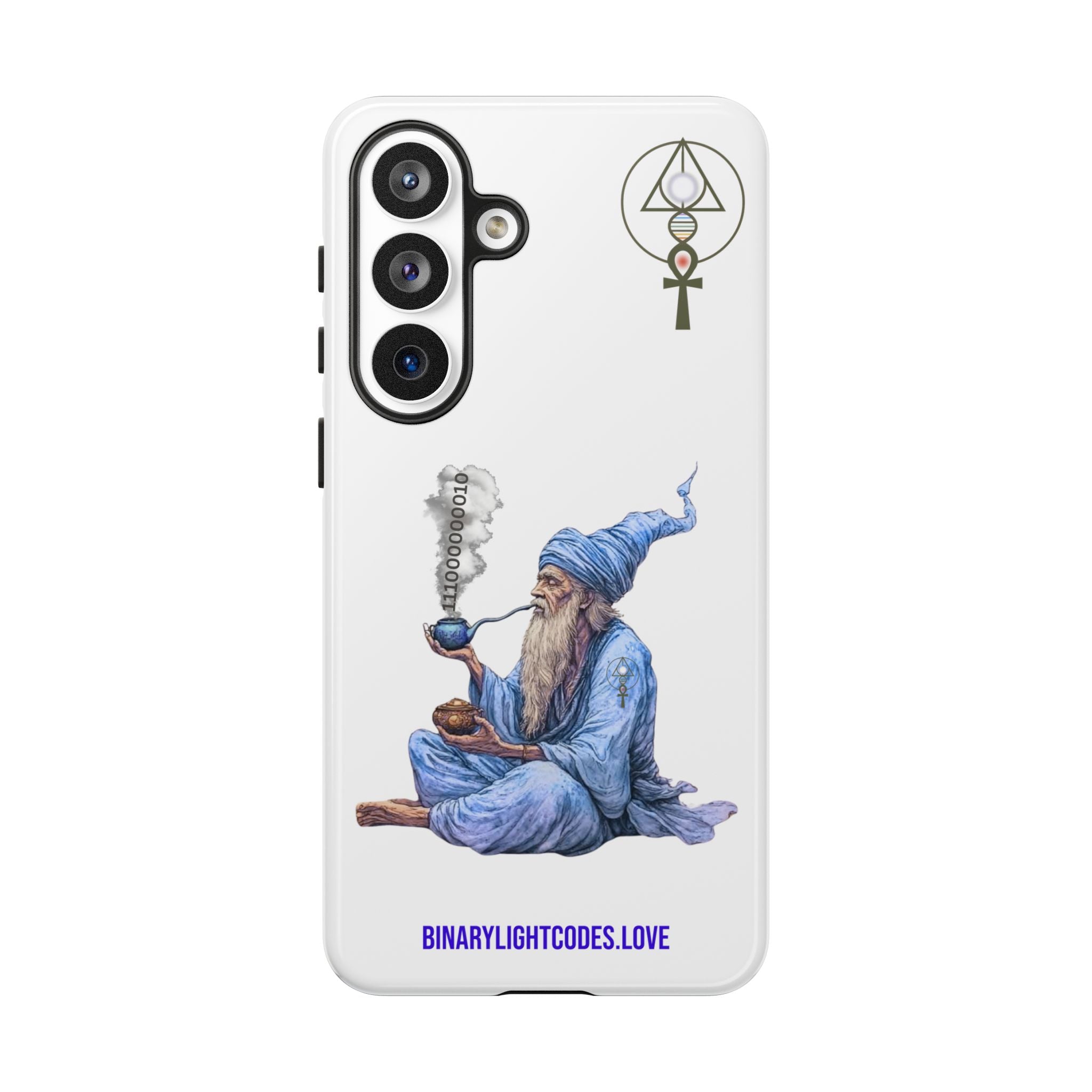 Binary Wizard Phone Case - Legacy Key in Smoke