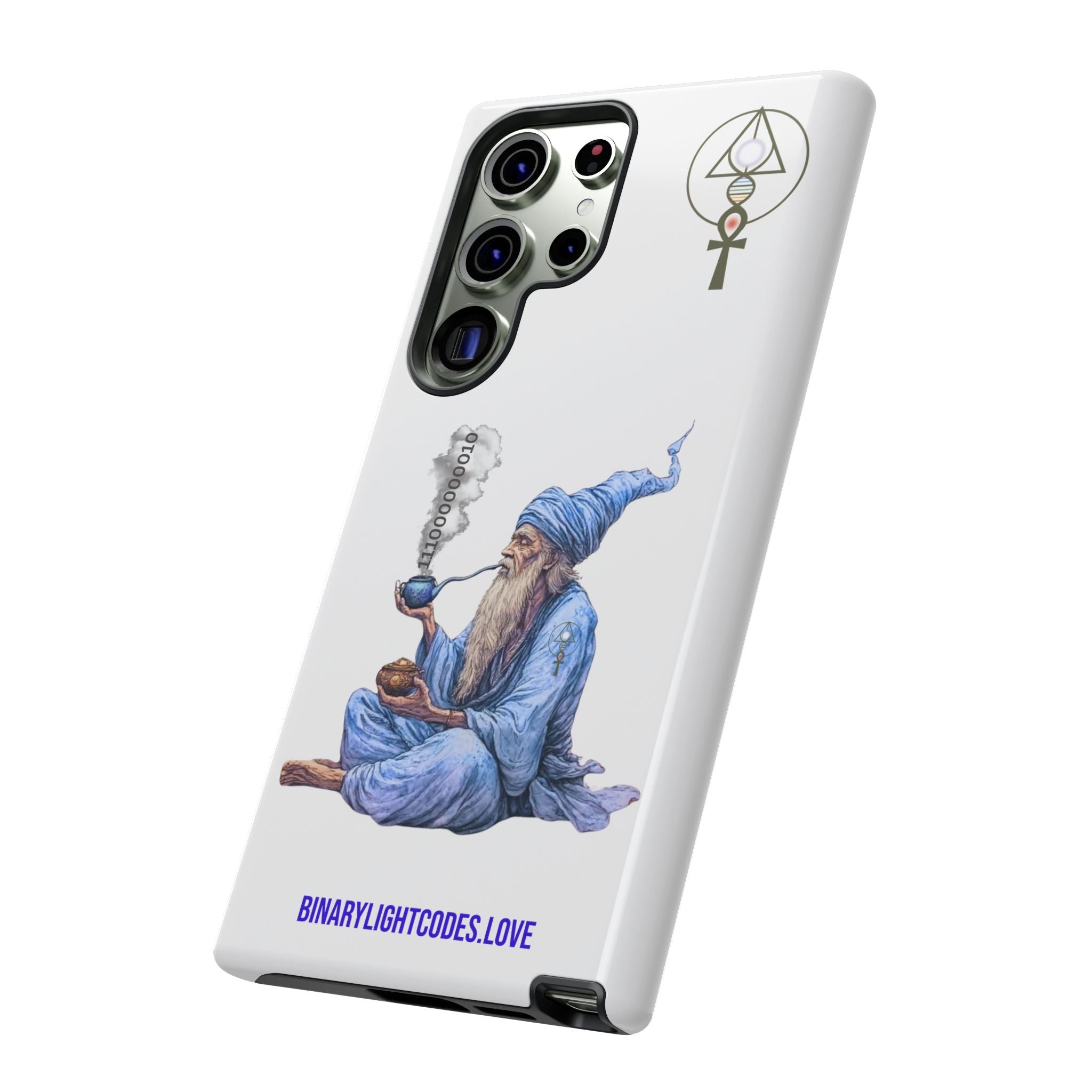 Binary Wizard Phone Case - Legacy Key in Smoke