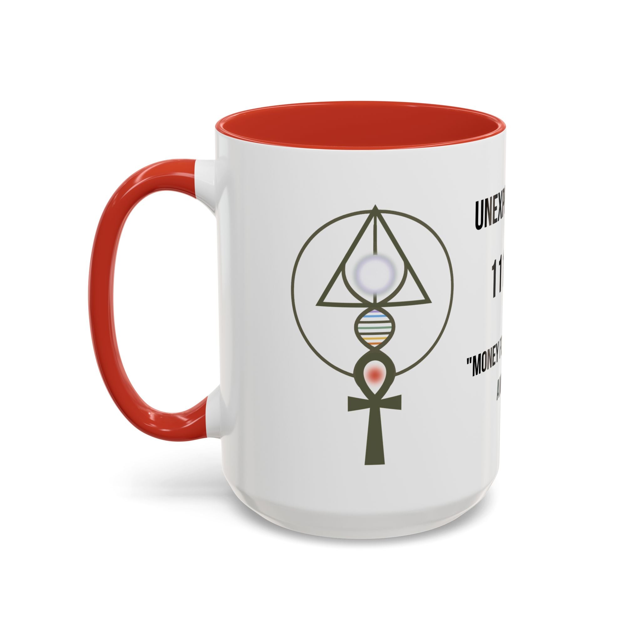 Affirmation Mug – "Unexpected Money Code" Coffee Cup
