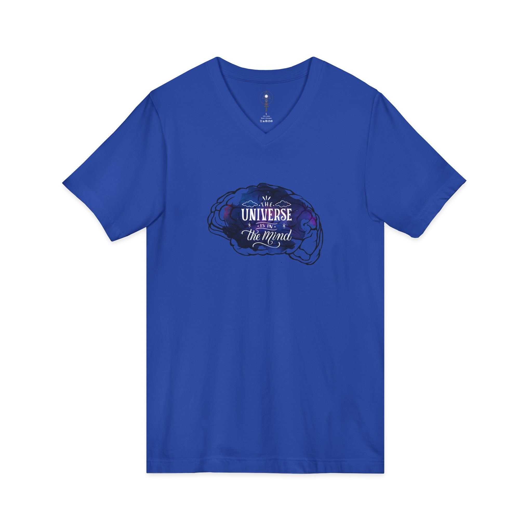 The Universe is in the Mind V-Neck Tee