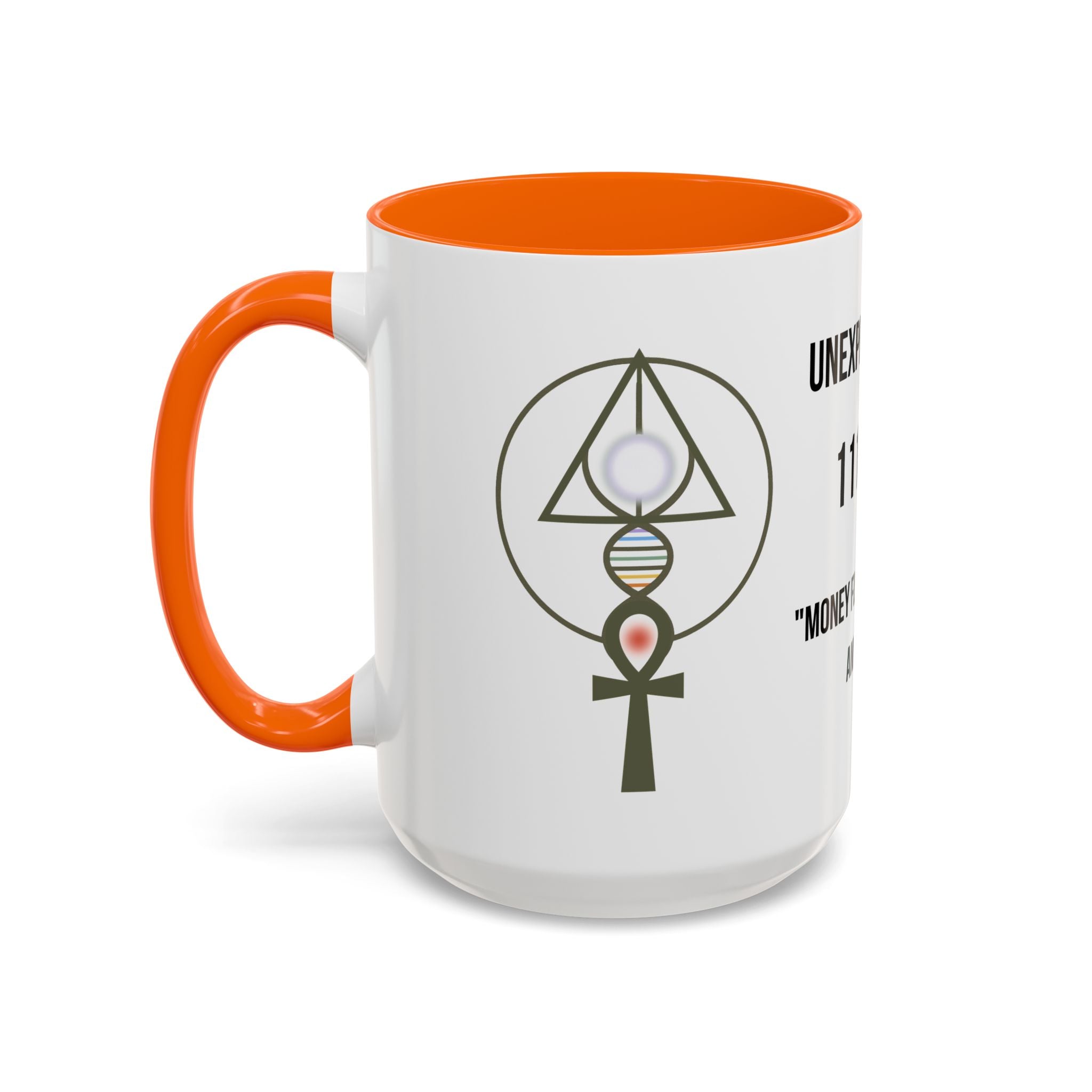Affirmation Mug – "Unexpected Money Code" Coffee Cup
