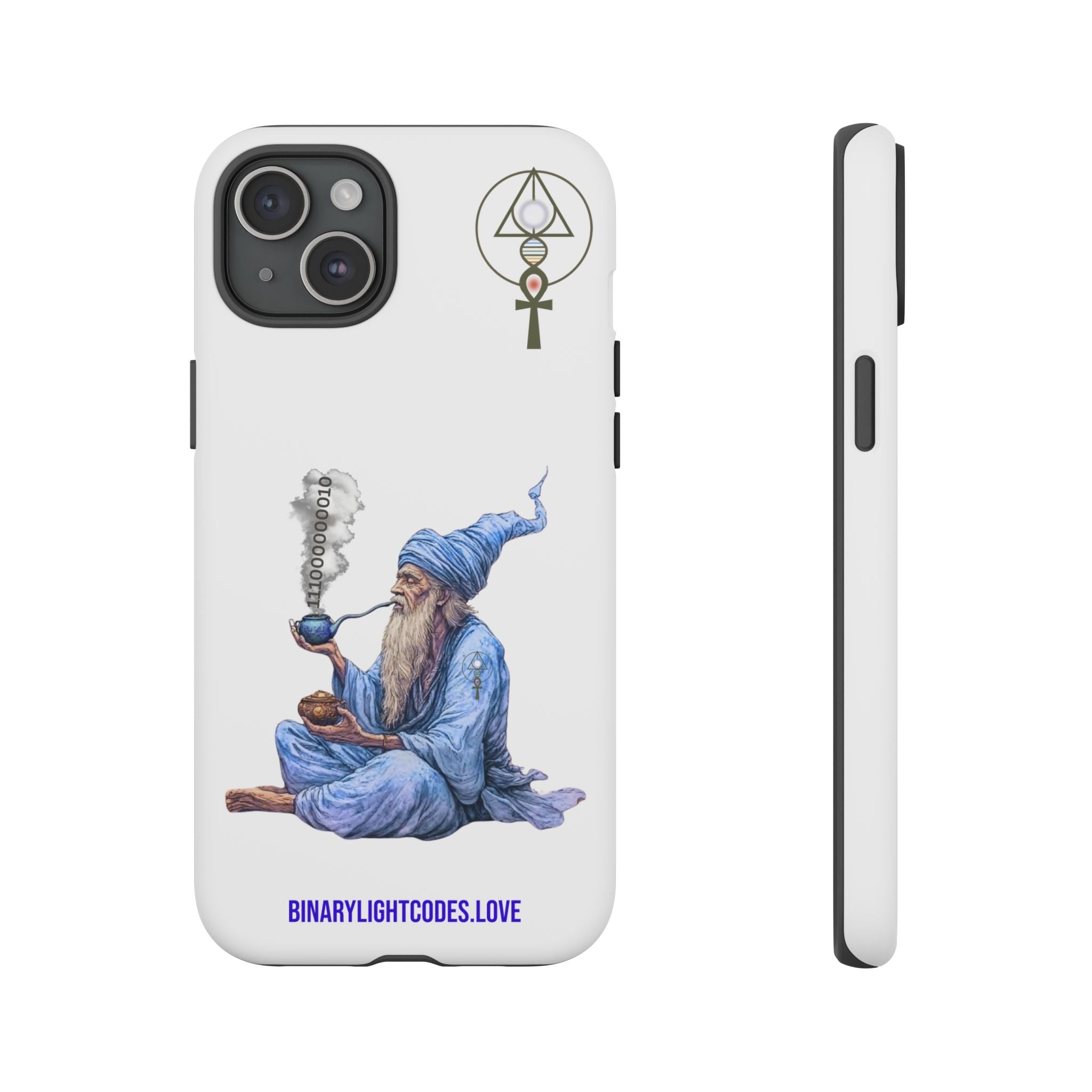 Binary Wizard Phone Case - Legacy Key in Smoke