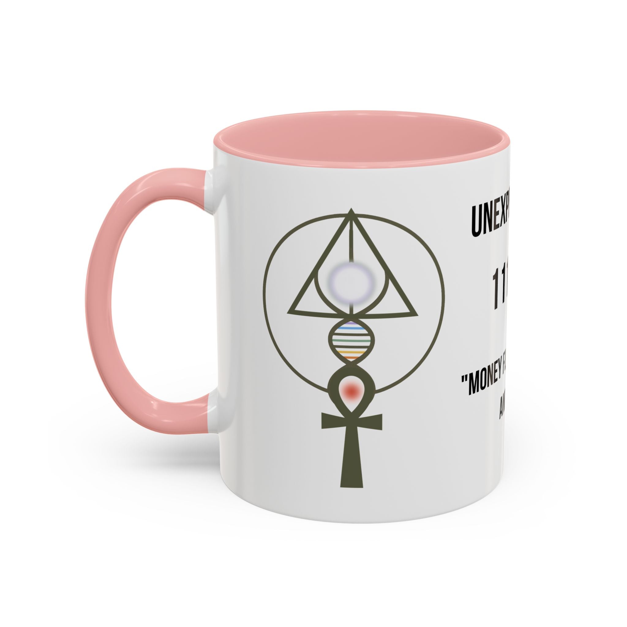Affirmation Mug – "Unexpected Money Code" Coffee Cup