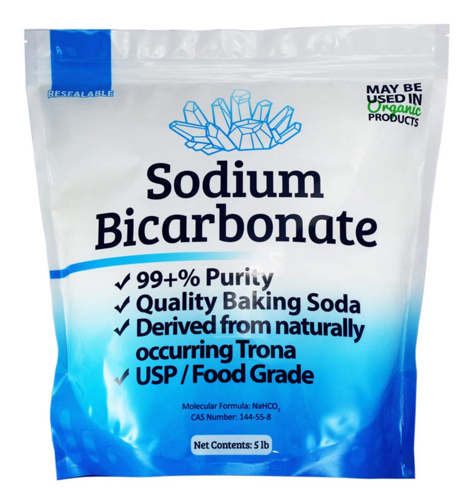 5 lb Organic Sodium Bicarbonate Baking Soda Fine Powder