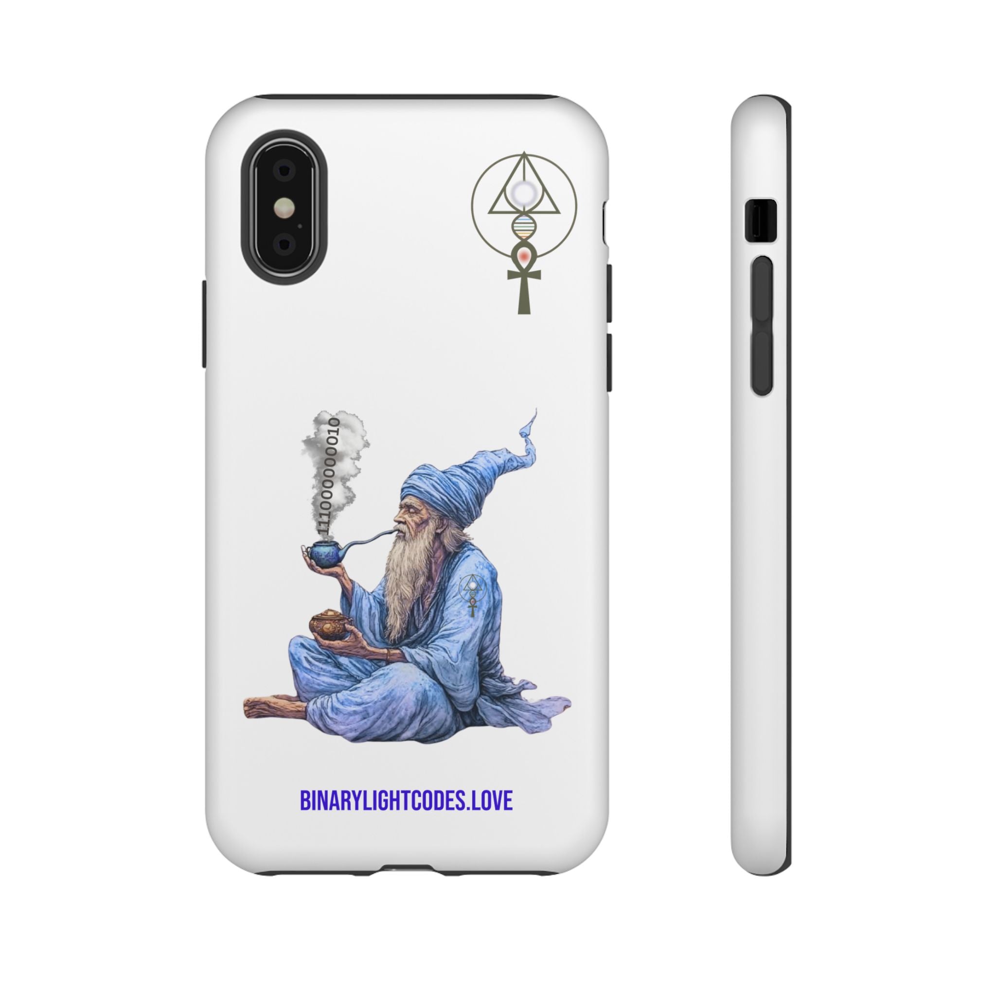 Binary Wizard Phone Case - Legacy Key in Smoke