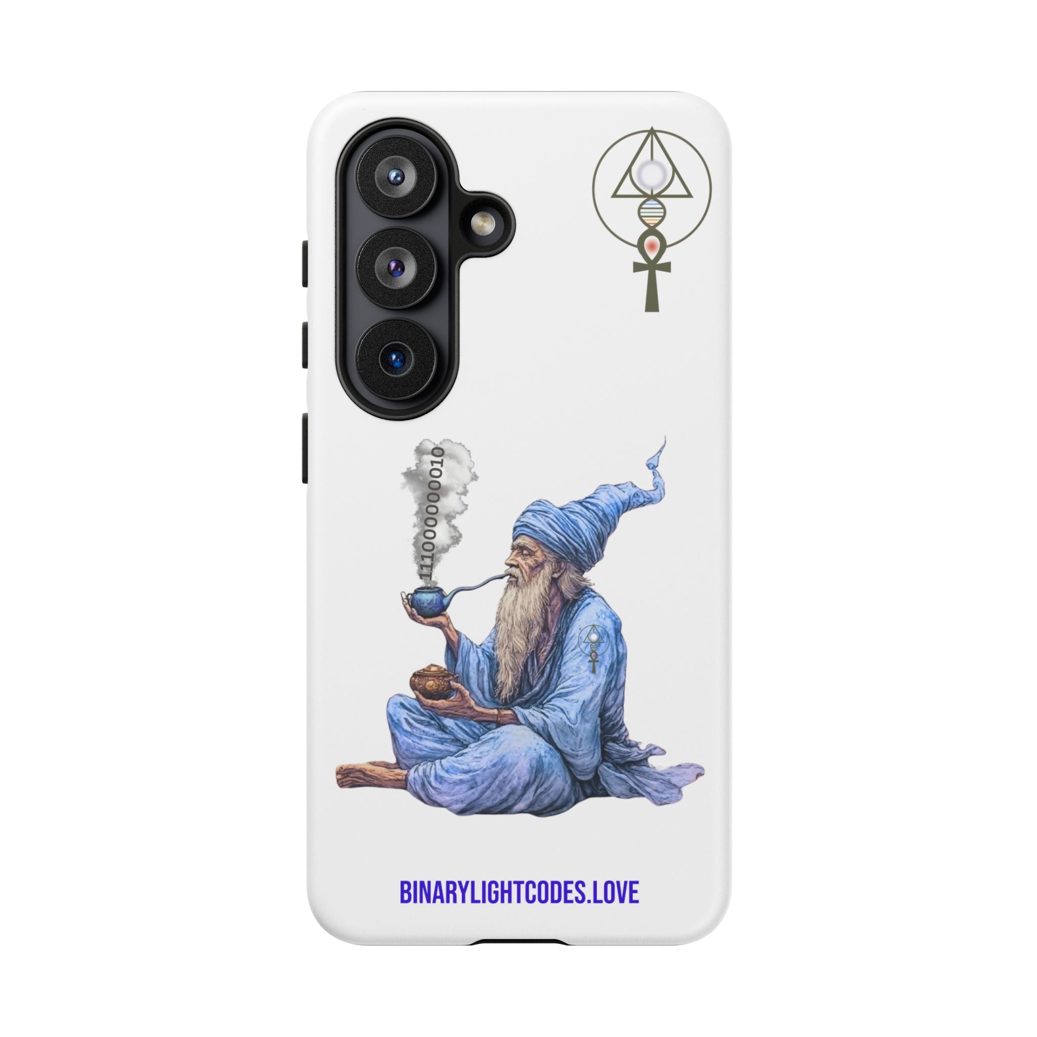 Binary Wizard Phone Case - Legacy Key in Smoke