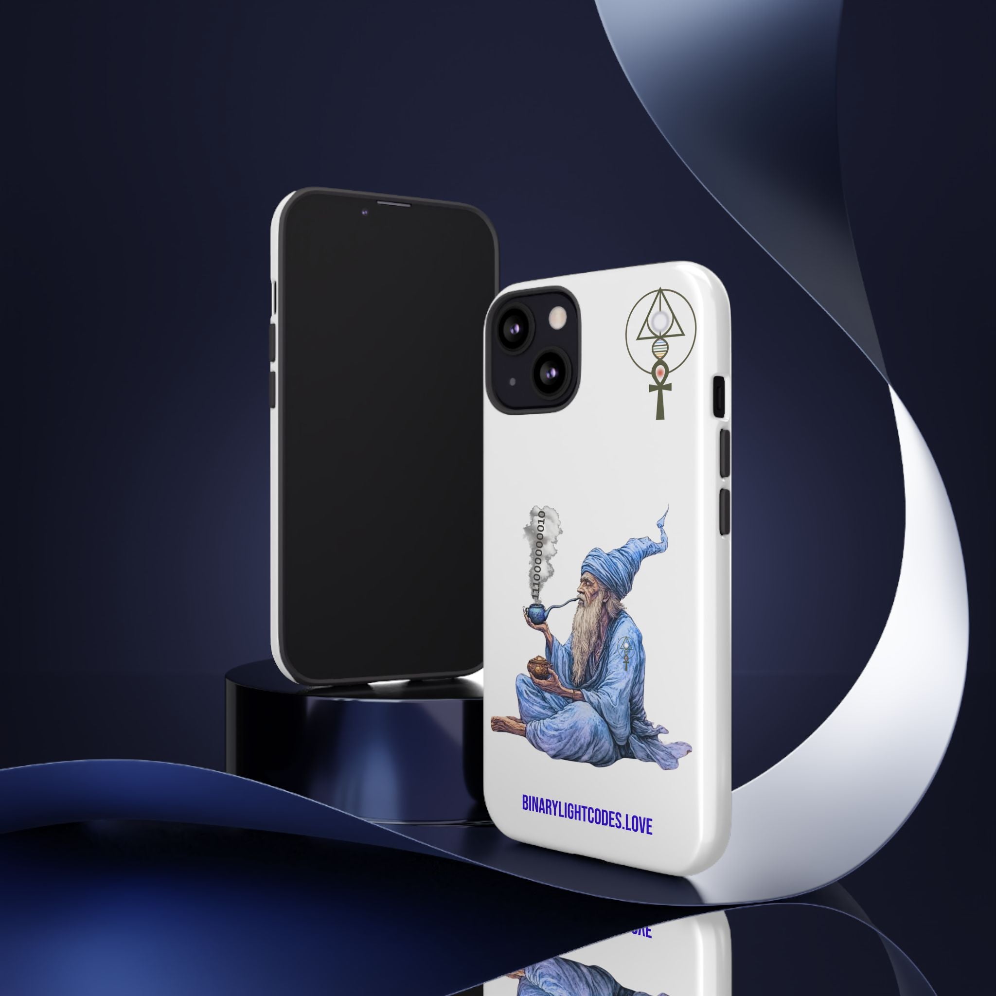 Binary Wizard Phone Case - Legacy Key in Smoke