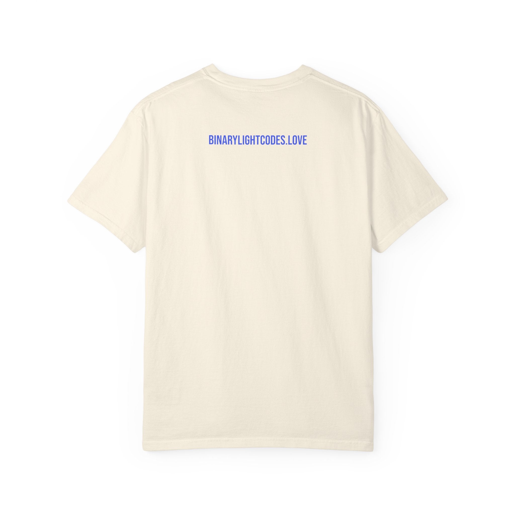 Binary Light Codes Logo T-shirt | Sacred Geometry Alchemy Spiritual Tee