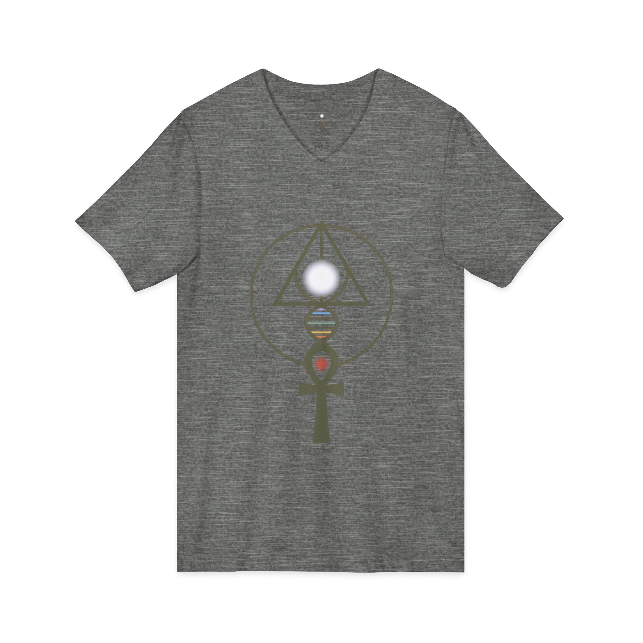 Money Manifestation V-Neck Tee - "Unexpected Money Code"