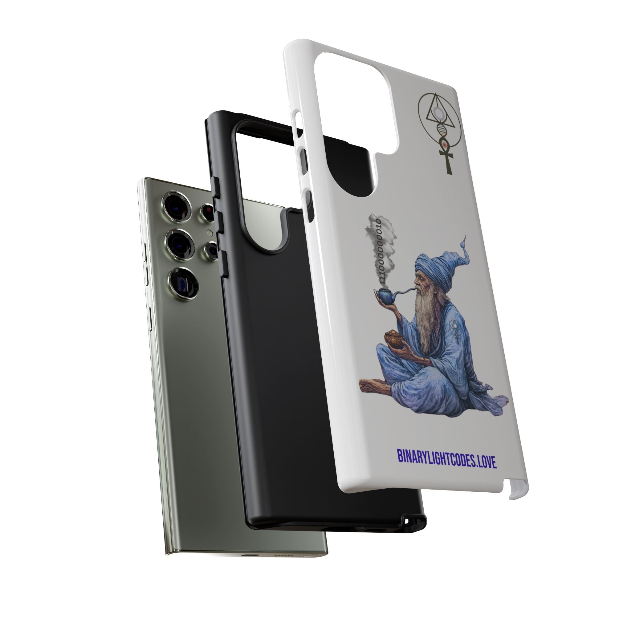 Binary Wizard Phone Case - Legacy Key in Smoke