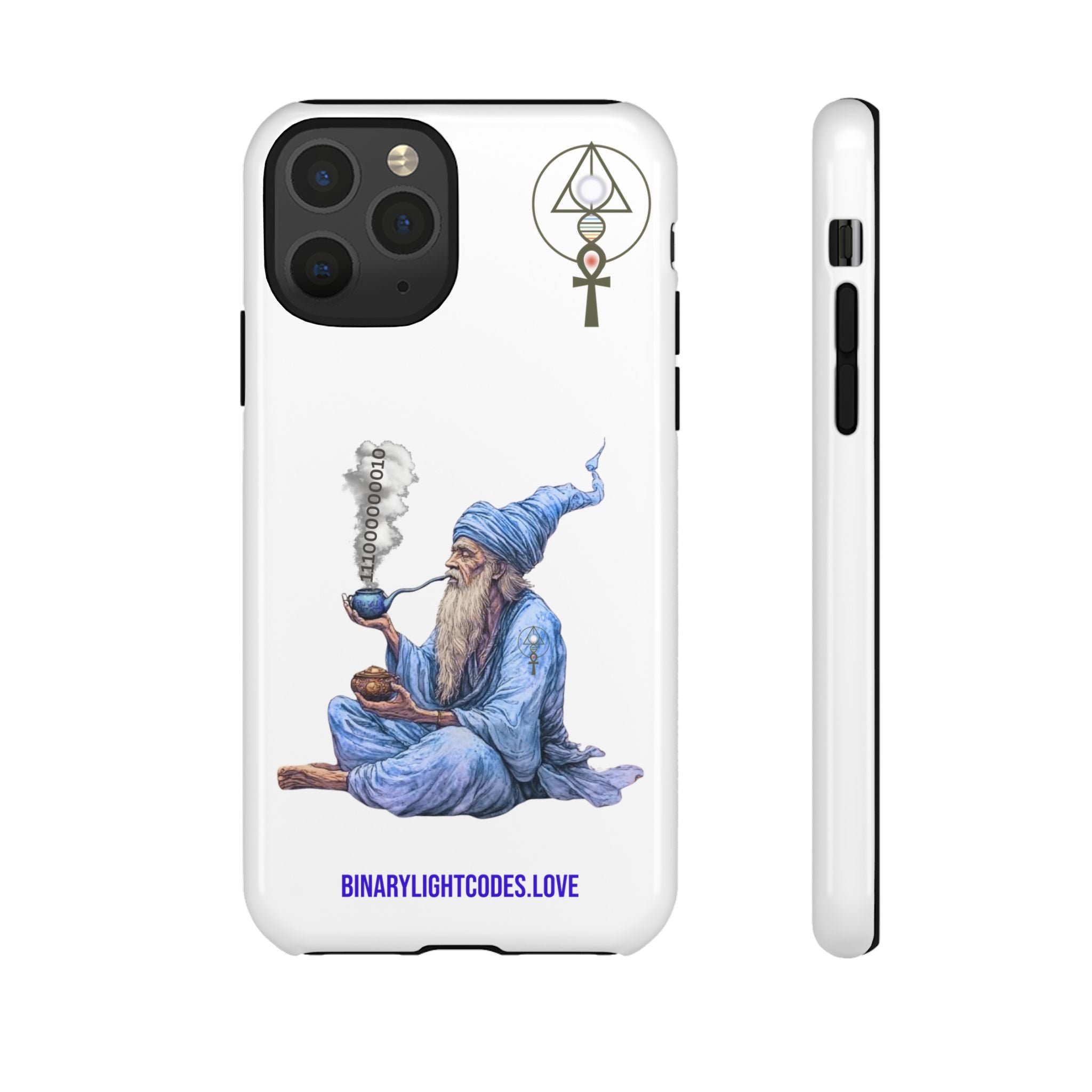 Binary Wizard Phone Case - Legacy Key in Smoke