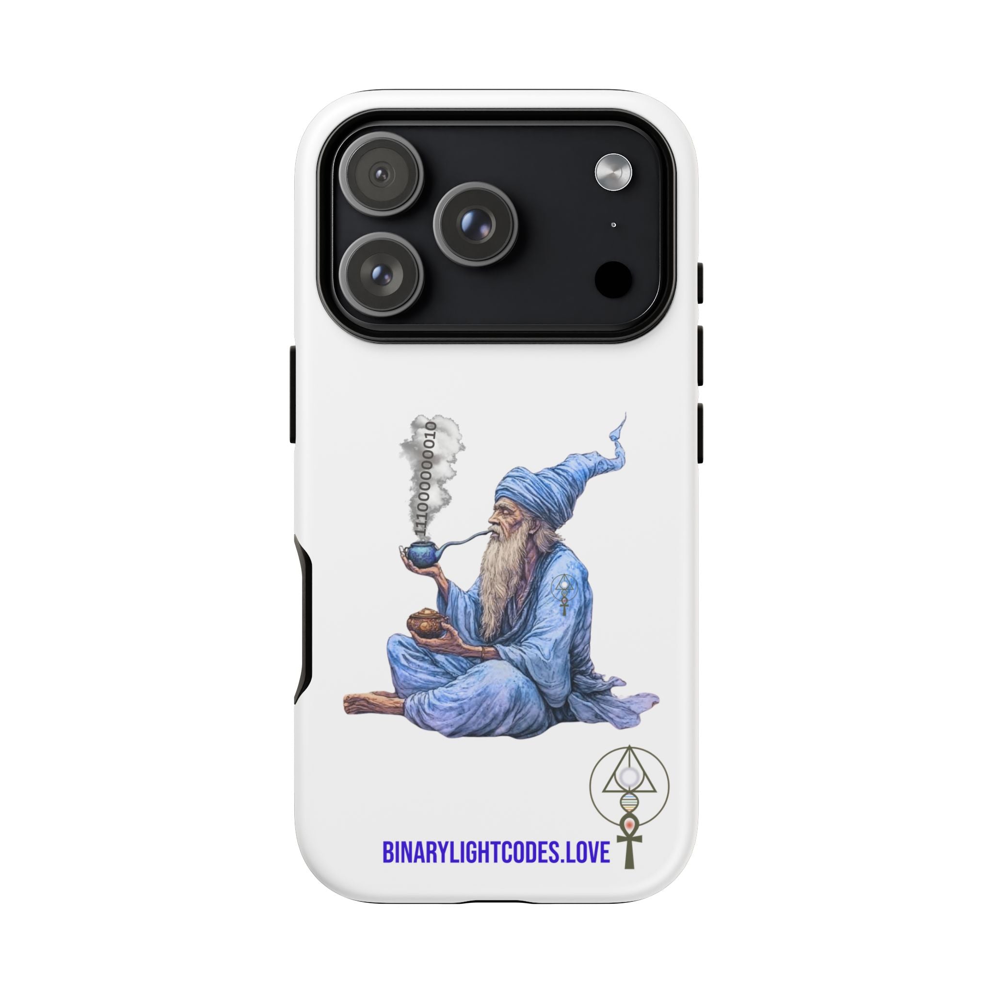Binary Wizard Phone Case - Legacy Key in Smoke