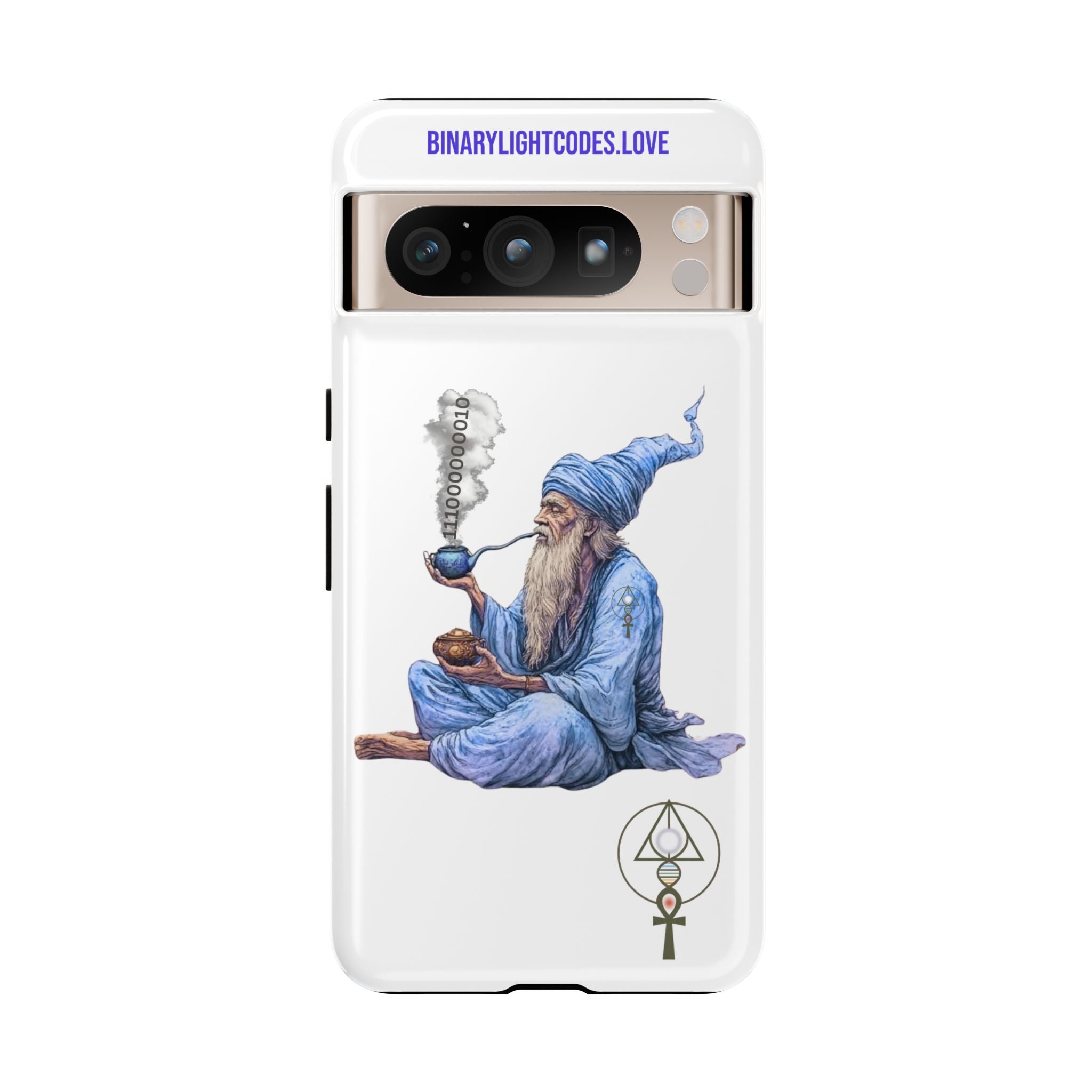 Binary Wizard Phone Case - Legacy Key in Smoke