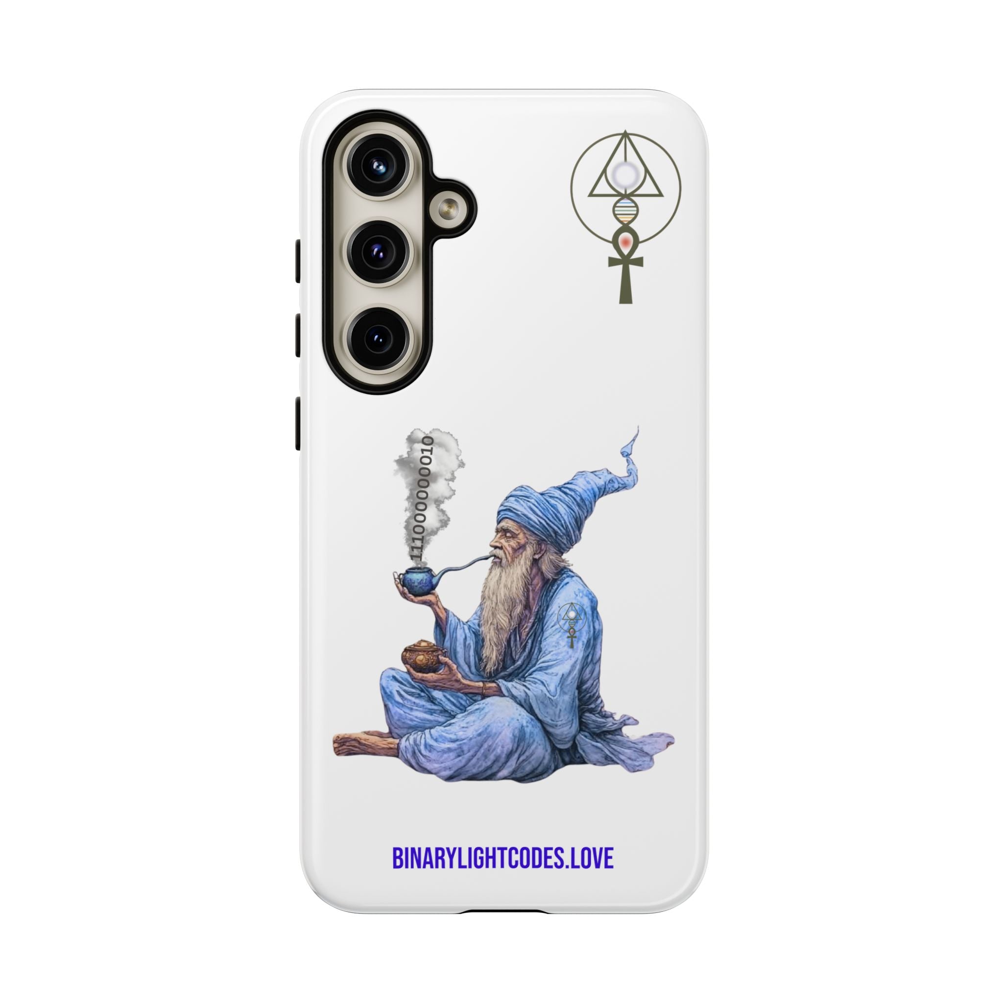 Binary Wizard Phone Case - Legacy Key in Smoke