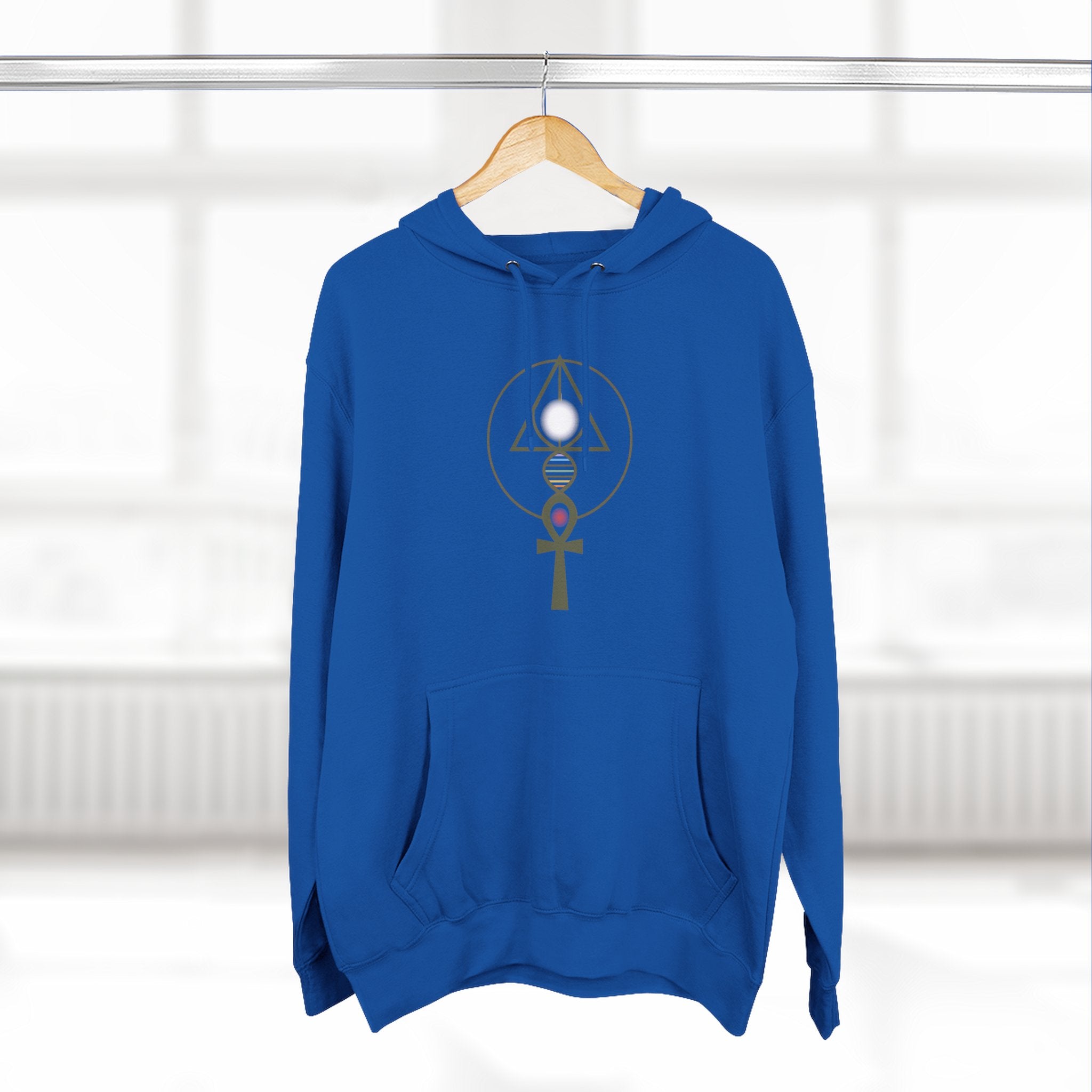 Hoodie -  Activated BLC Symbol & "Unexpected Money Code" Binary Design