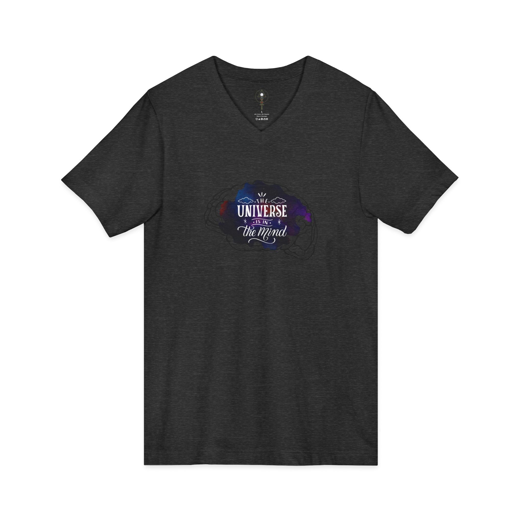 The Universe is in the Mind V-Neck Tee