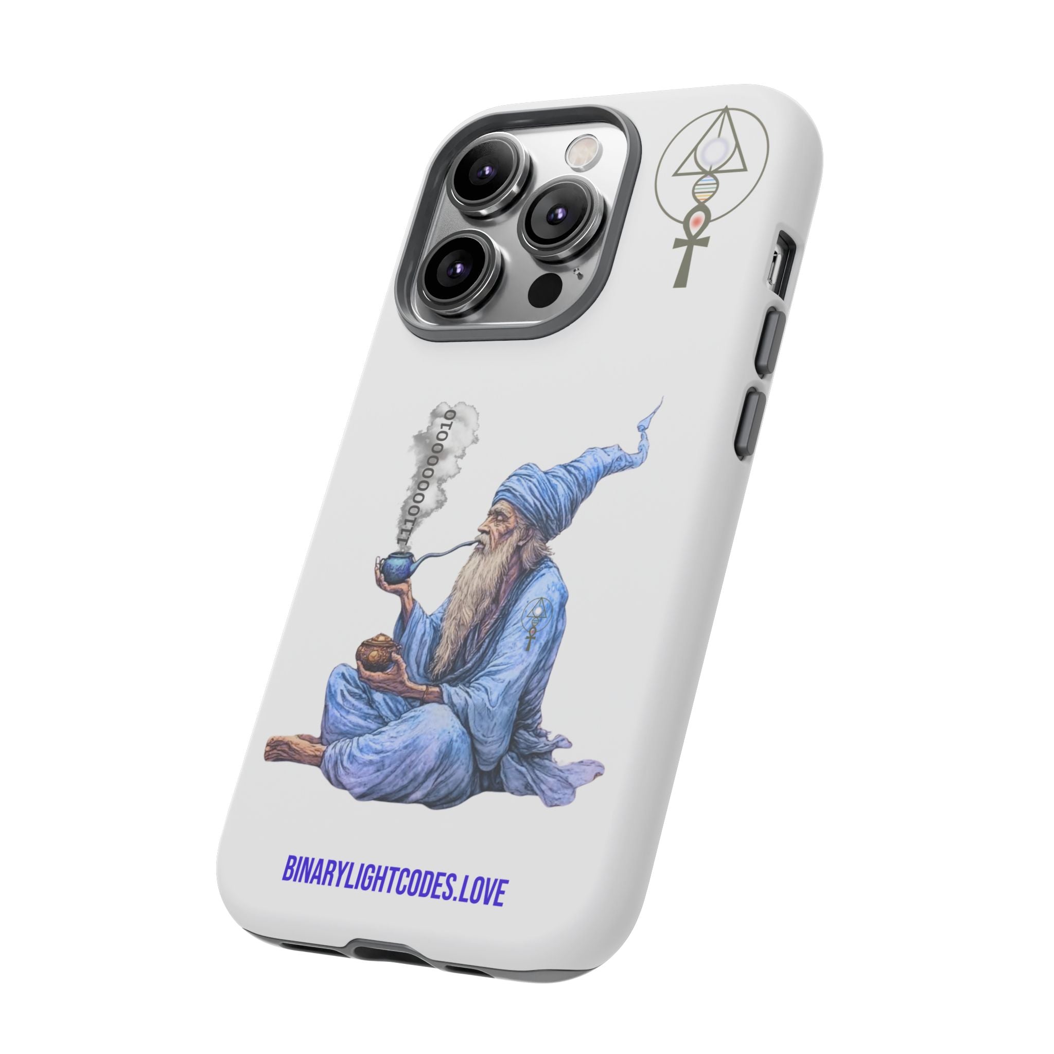 Binary Wizard Phone Case - Legacy Key in Smoke