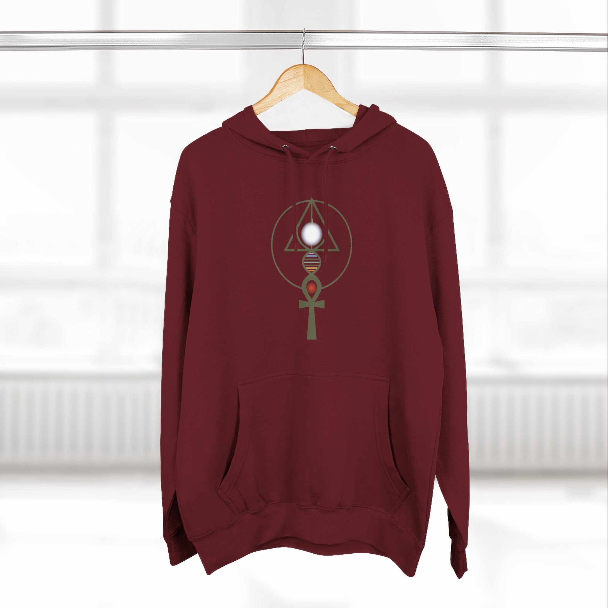 Hoodie -  Activated BLC Symbol & "Unexpected Money Code" Binary Design