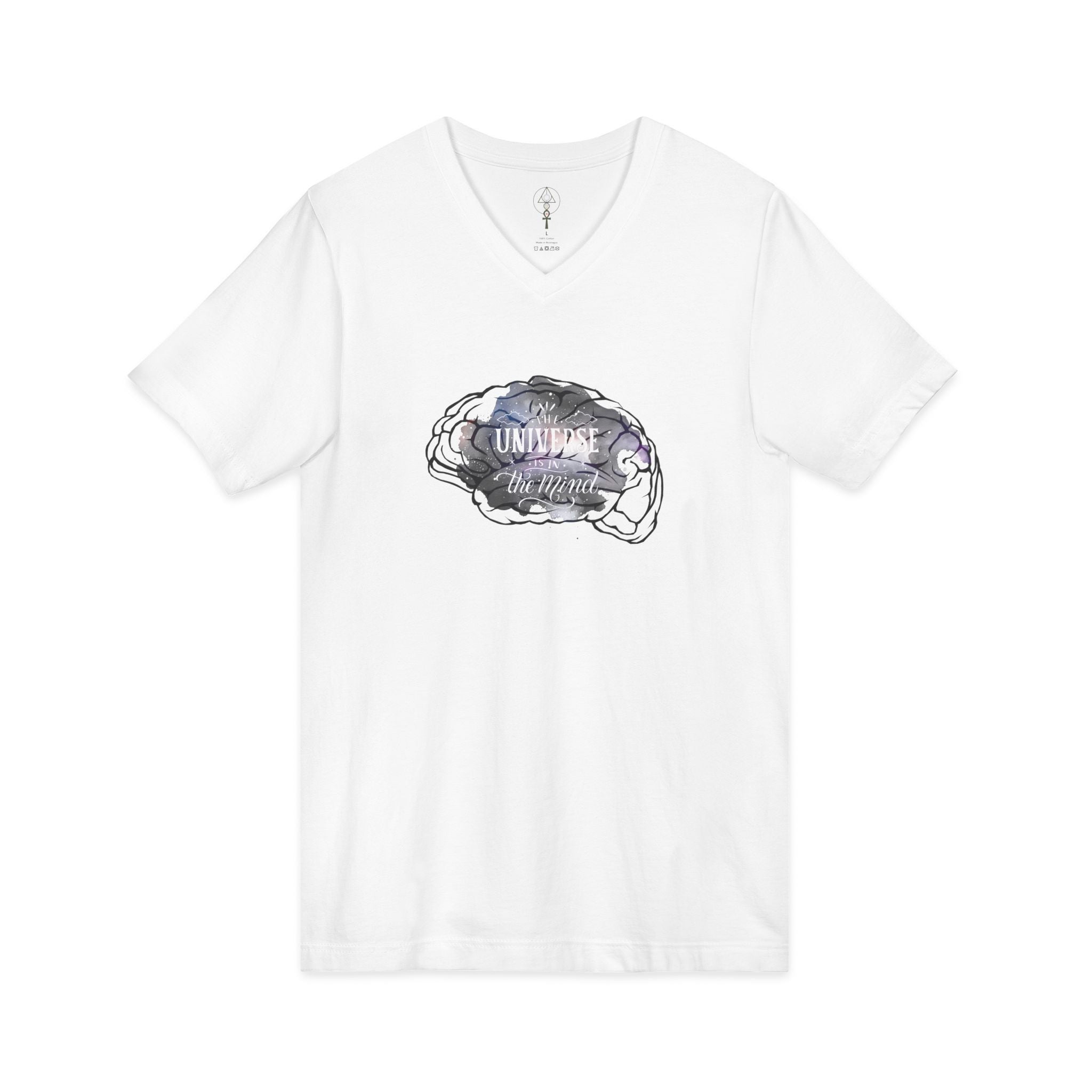 The Universe is in the Mind V-Neck Tee