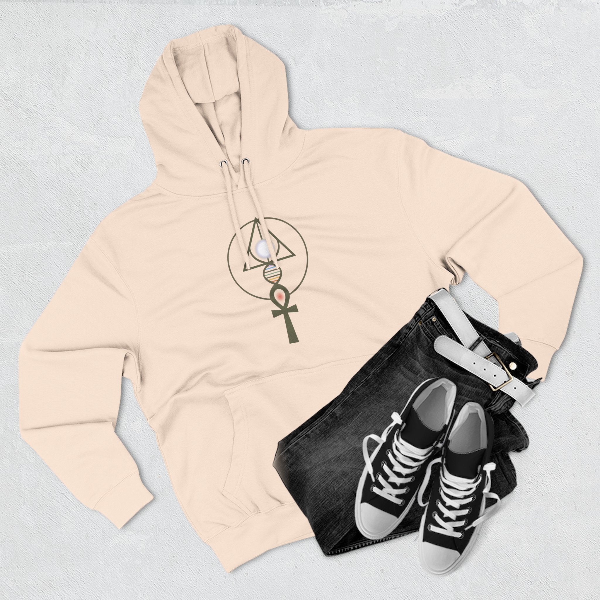 Hoodie -  Activated BLC Symbol & "Unexpected Money Code" Binary Design