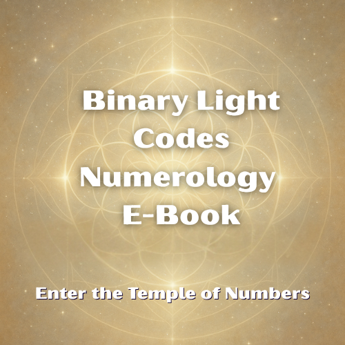 Binary Light Codes Numerology E-Book - Enter The Temple of Numbers