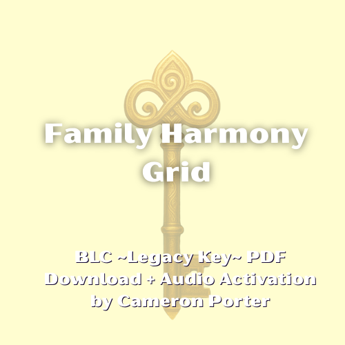 A Legacy Key: Family Harmony Grid PDF Download + Audio Activation by Cameron Porter