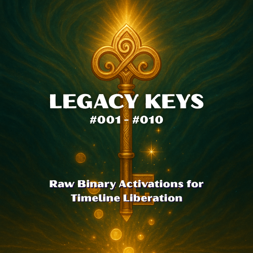 Legacy Keys: Divine Override Codes (1-10 + The Legacy Key)