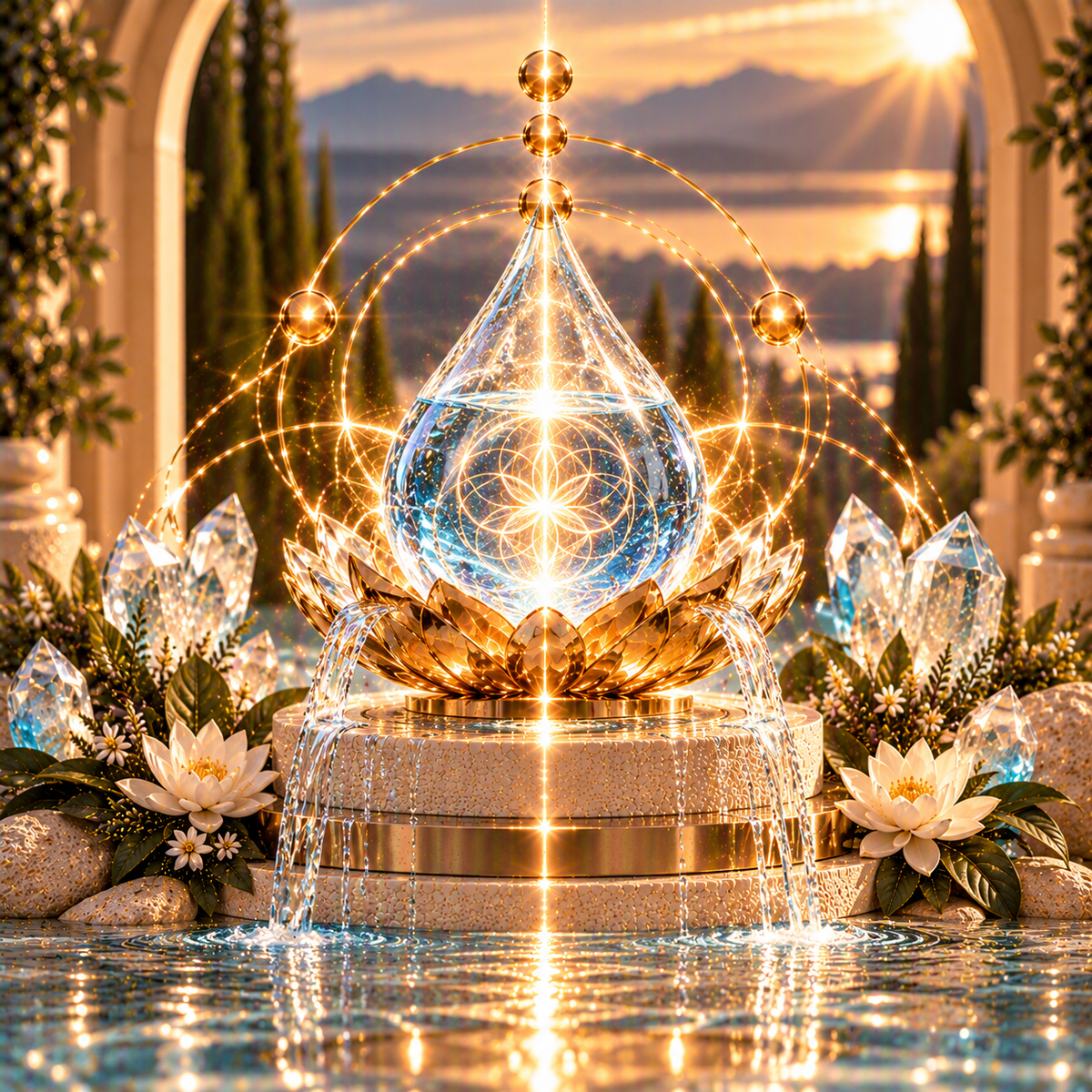 Healing Water Activation -  Gratitude Infusion PDF + Audio Activation by Cameron Porter